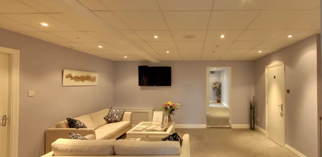 reception area composite bonding